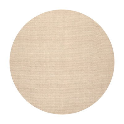 Tapis oriental multicolore en laine touffeté à la main brun clair