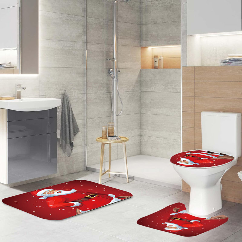 Rideau de douche Josalina avec crochets inclus