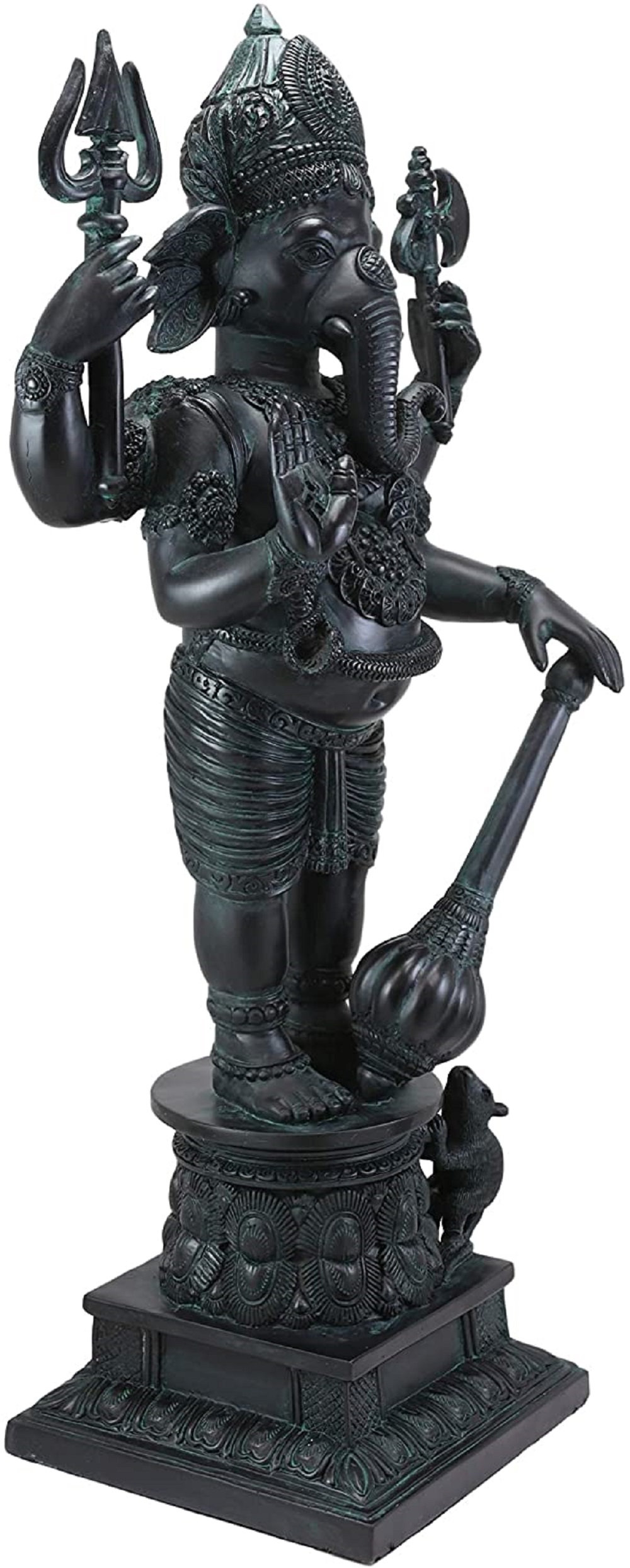 Bungalow Rose Hindu God Vinayaka Ganesha Chaturthi Valiant Warrior with
