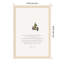 «Psalm 23 4 Scripture» par ART of living, reproduction d'art sur toile encadrée