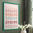 Strive Framed Print - Solid Wood-2066040566-2066040557