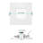 3'' Selectable Color Temperature Dimmable Air-Tight IC Rated LED Canless Recessed Lighting Kit