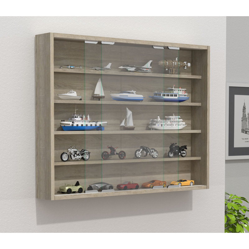 Myhand Display Cabinet, Sonoma Oak