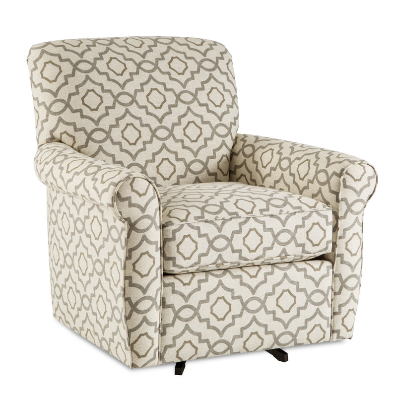 Contenu du fauteuil pivotant en coton de 36 po de largeur, Macarena 45