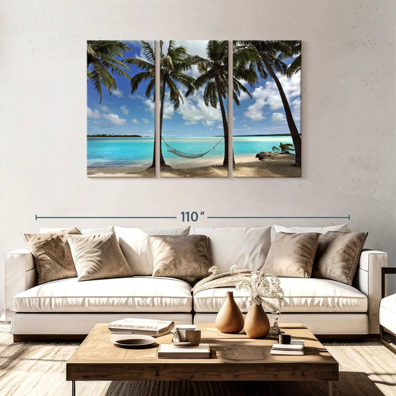 Gillard Blue Lagoon Beach Hammock, 48" H x 74" W