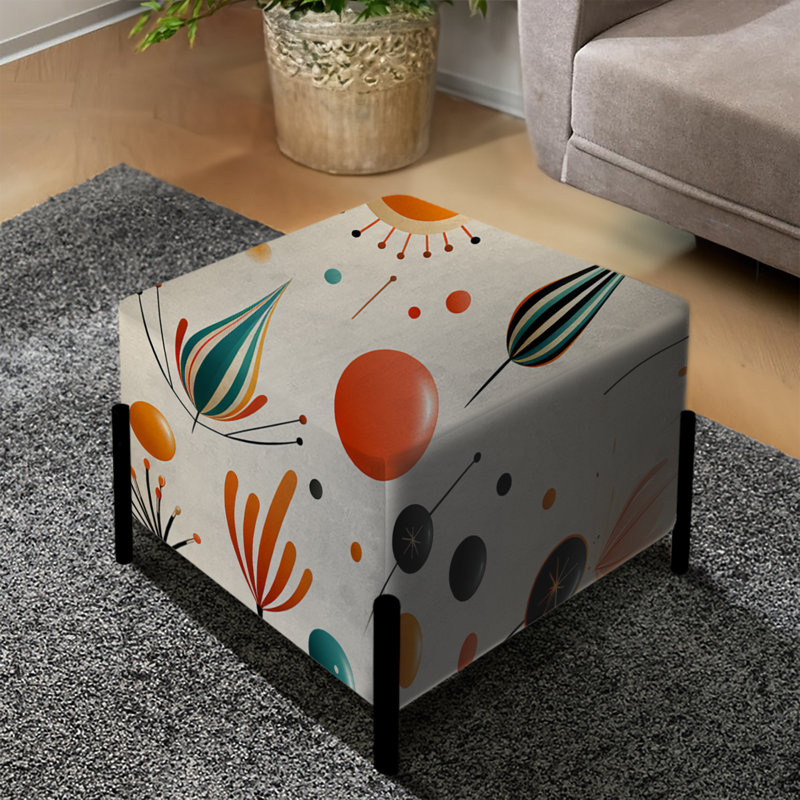 Repose-pieds Atomic Retro Revival - Mid-Century