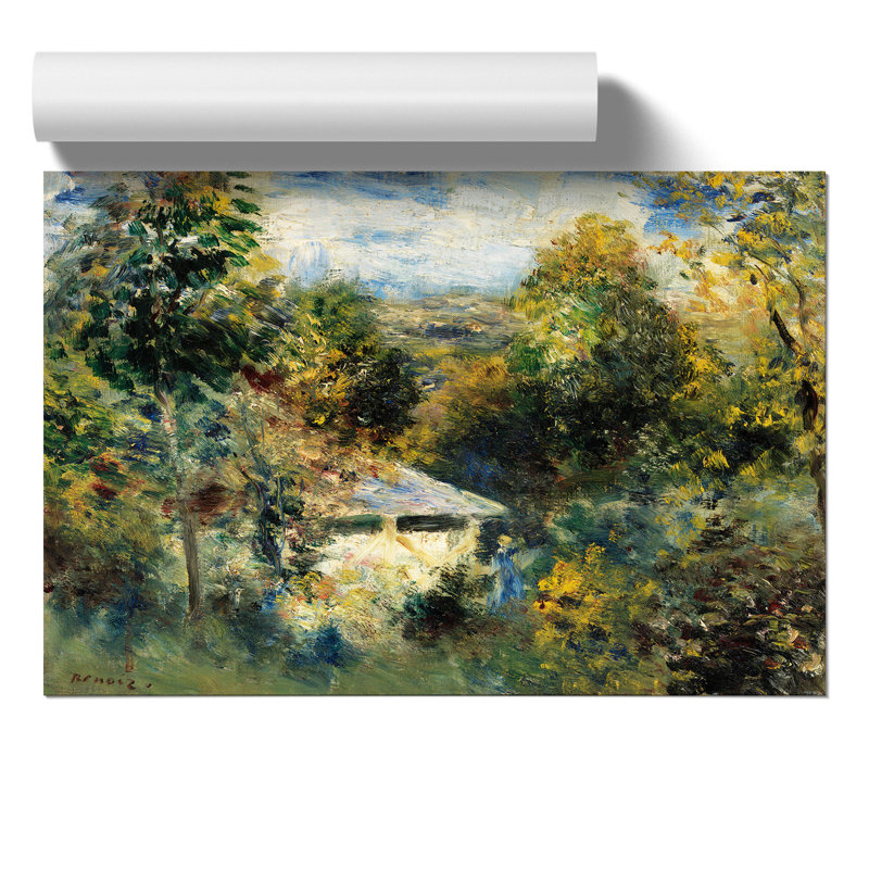 Louveciennes by Pierre Auguste Renoir - Frameless Print, 42cm H x 59cm W x 0.1cm D