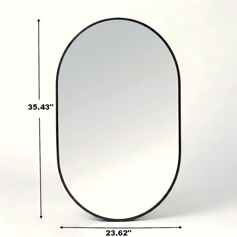 Aluminum Alloy Runway Wall Mirror