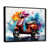 Black Floater Framed