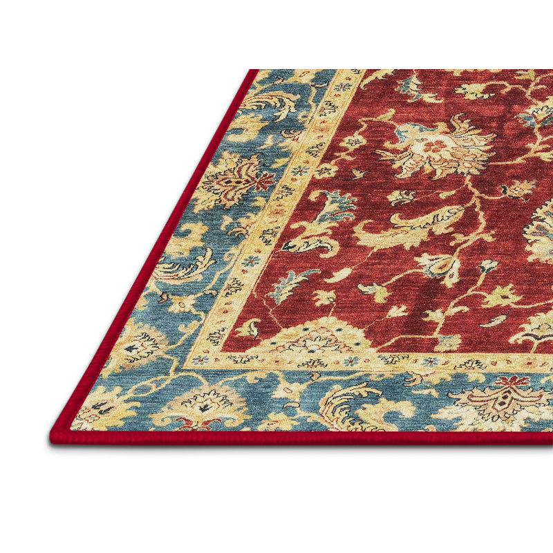 Abstract Indoor Rug, Rectangle 7' x 9'