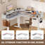 Olevide Adjustable Height Modular Steel Standing Desk-658588112