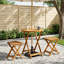 Folding Outdoor Bistro Table-948696029