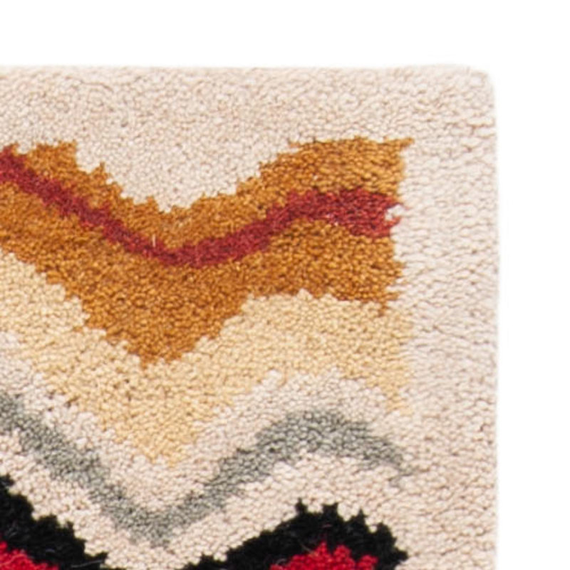 Tanner Hand Tufted Wool Abstract Rug, Rectangle 2'6" x 4'