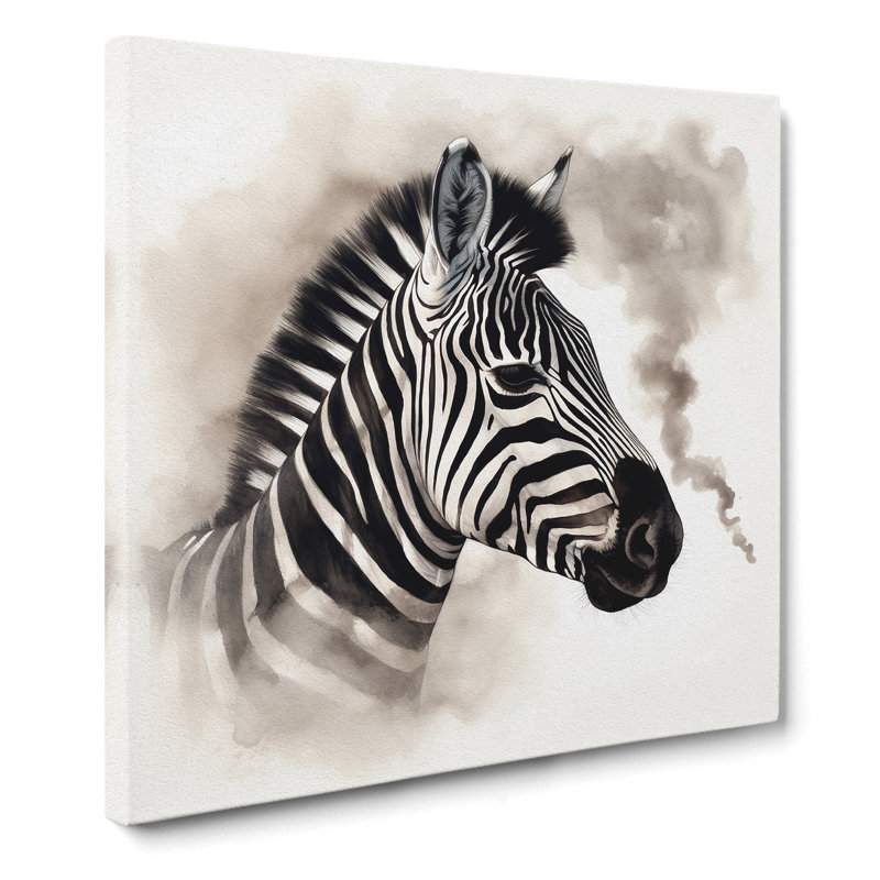 Zebra Smoke - No Frame Print