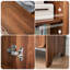 30.7" Wavy 2-Door Accent Cabinet 
