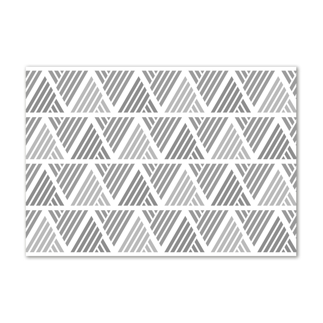 Geometric Background - Wrapped Canvas Print