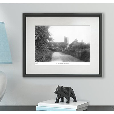 St Mary's Platt, 1901 by Francis Frith - Single Picture Frame Print