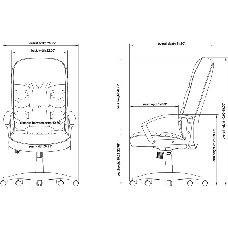 Inbox Zero Executive Chair