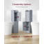 Manufatured Wood Drill / Screw Bathroom Cabinet-786920171