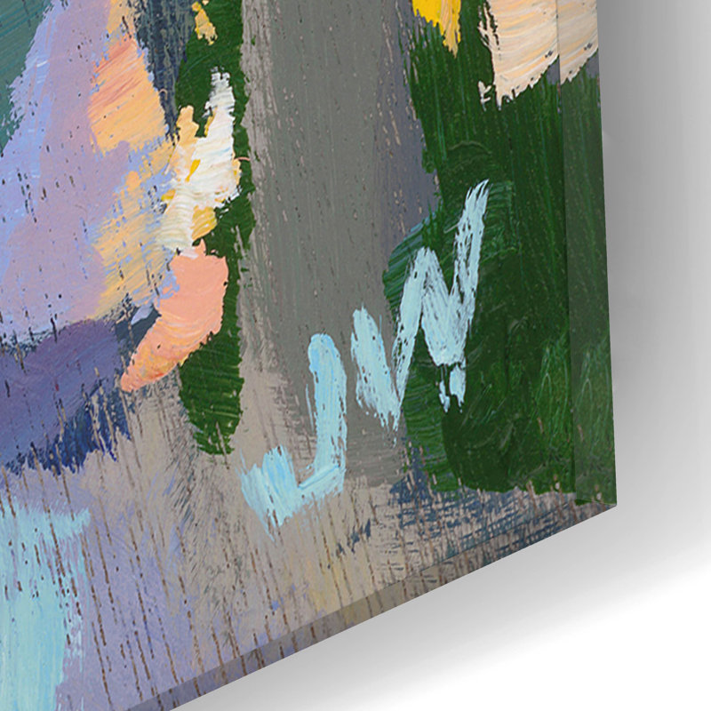 «Holiday Street Lights» par Jenny Westenhofer, H 12 po x l 12 po x P 0,13 po