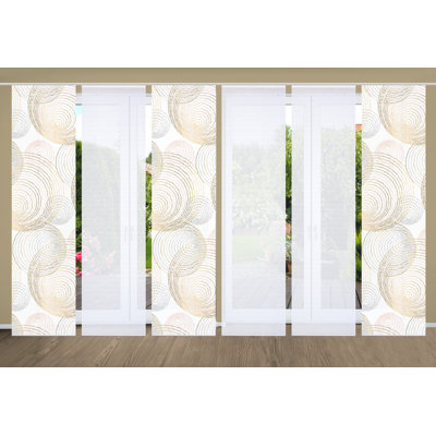 Semi Sheer Sliding Panel
