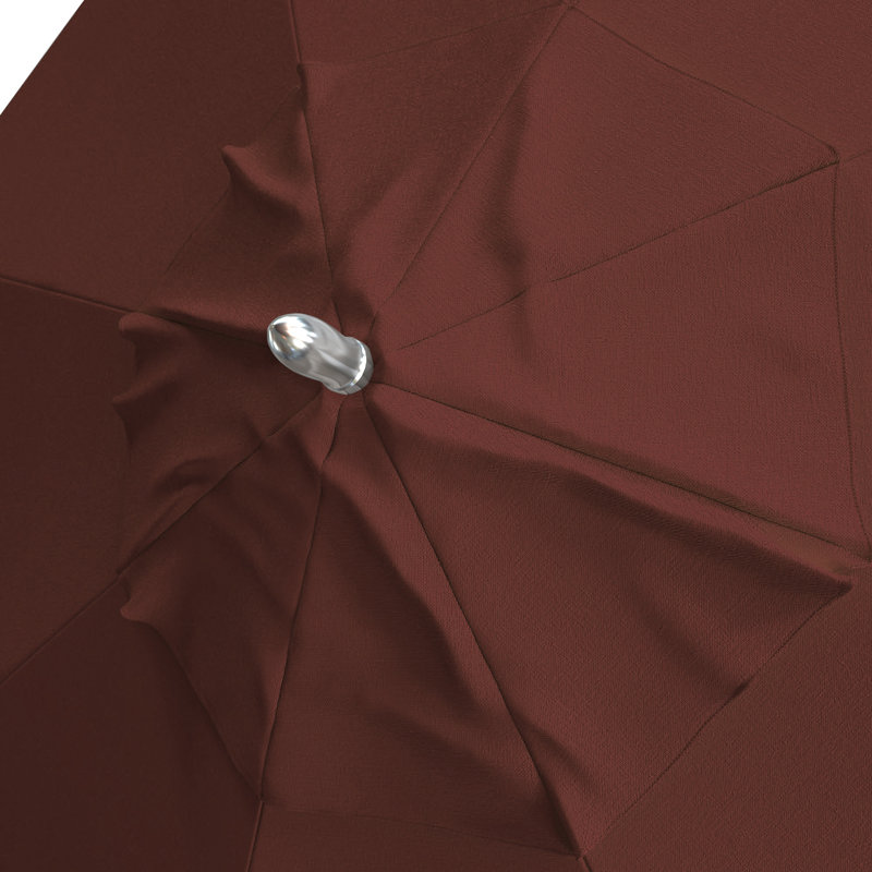 Parasol en teck 11 pi, Orange