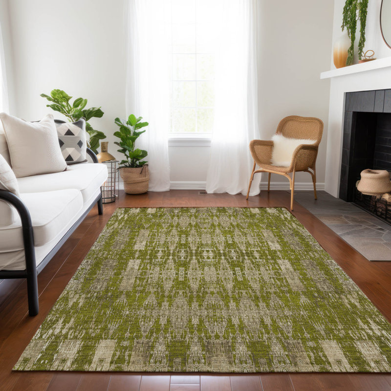 Jurnee Moroccan Indoor / Outdoor Rug, Rectangle 3' x 5'