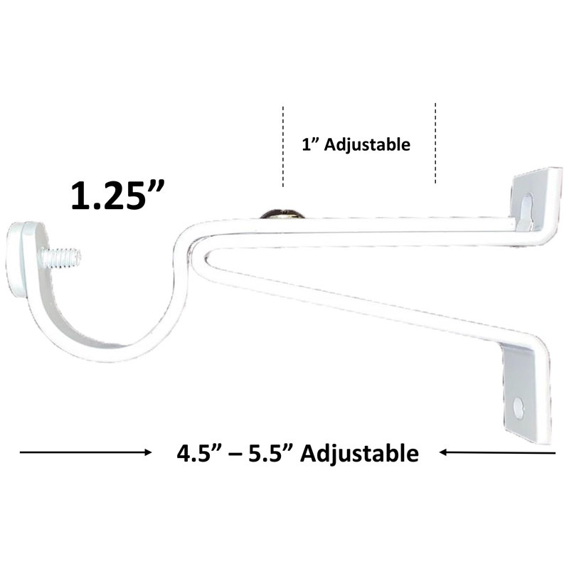 Petrosky Mounting Bracket, Glossy White