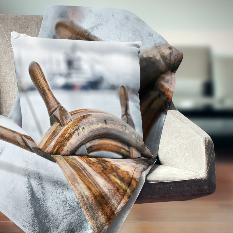 Coussin de photo paysage volant, 16 po x 1 po, Coussin décoratif