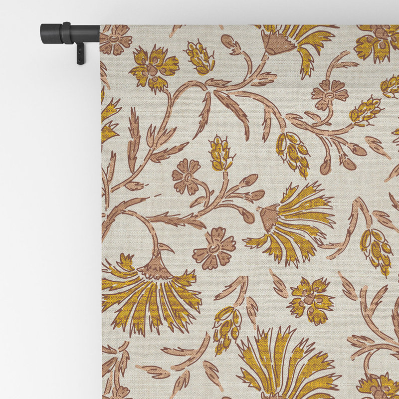 Nereine Blackout Curtain Pair, 50" W x 84" L