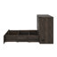 Armoire lit escamotable avec tiroir de rangement et station de charge Murphy-1001065477-1001065592
