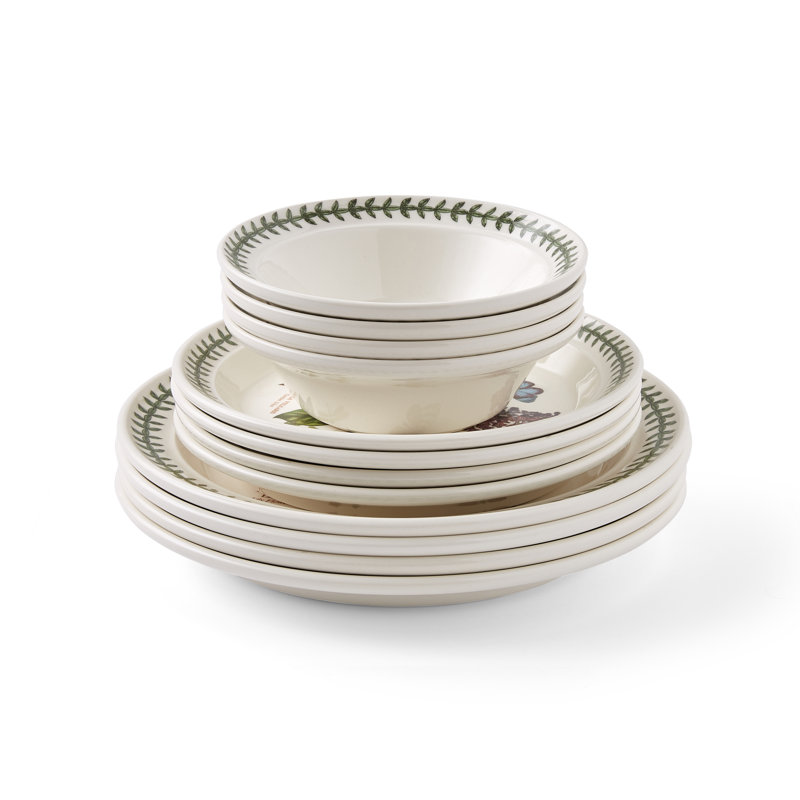 Botanic Garden 12 Piece Dinnerware Set