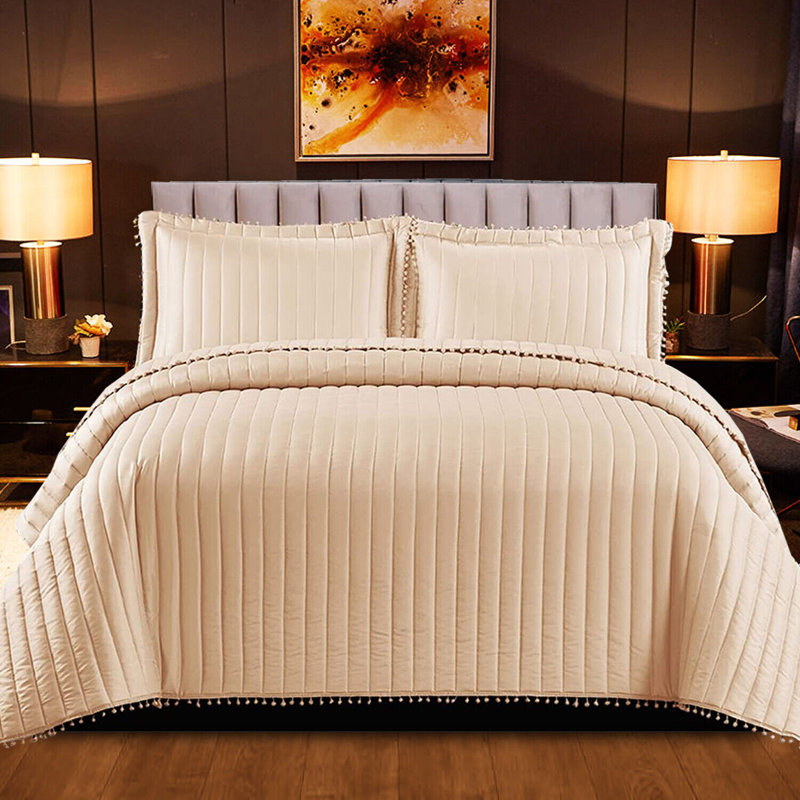 Alivea Throw Blanket, Beige