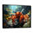 Black Floater Framed