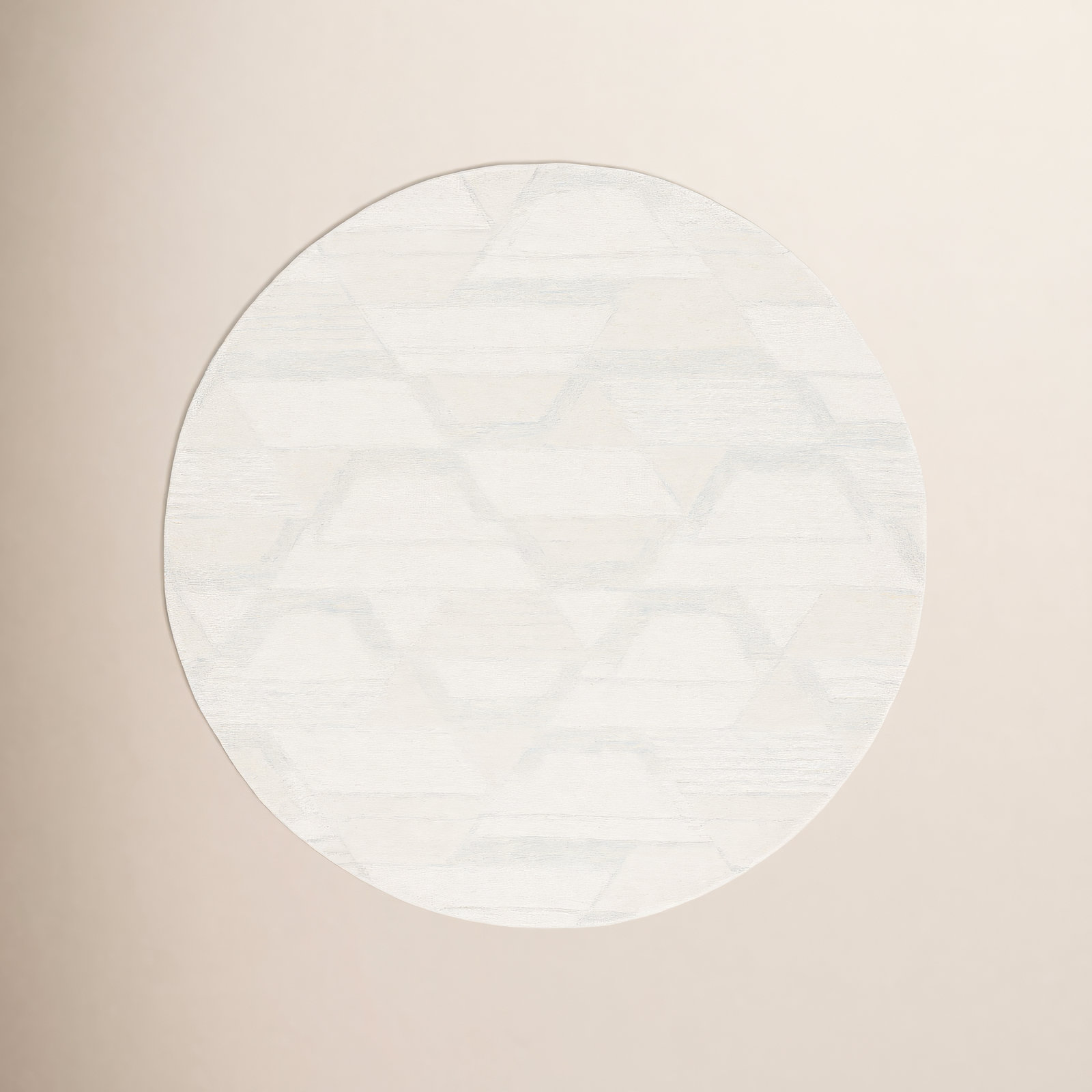 Kyrie Hand-Tufted Abstract Rug, Round 6'