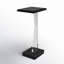 Angle Glass End Table