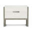 Foundations 2; - Drawer Solid Wood Nightstand