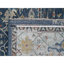 Tapis oriental bleu en laine noué à la main de conception hérissée 8 pi 10 po x 11 pi 10 po DVD17B8C69C046FF9548B134BB273224