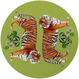 Tiger Seeing Double 16" Vinyl Placemat