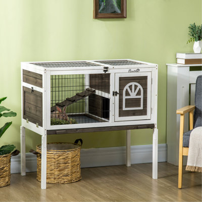 Cage à lapin Pawhut