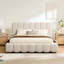 Lit plateforme tapissier Satri-111924502