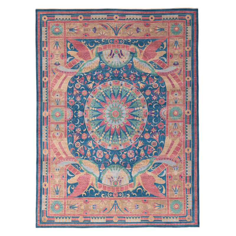 Tapis bleu Signature Collection 9 pi 2 po x 12 pi 1 po
