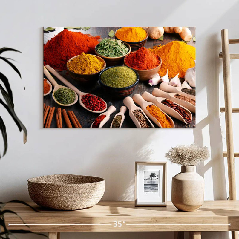Yarlin assorties d'herbes et d'épices, H 20 po x l 30 po