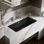 Iron Plains®Trough Rectangle Dual Mount Bathroom Sink with Overflow-557951690