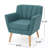 Faizah 28.3'' W Upholstered Armchair-1458310578