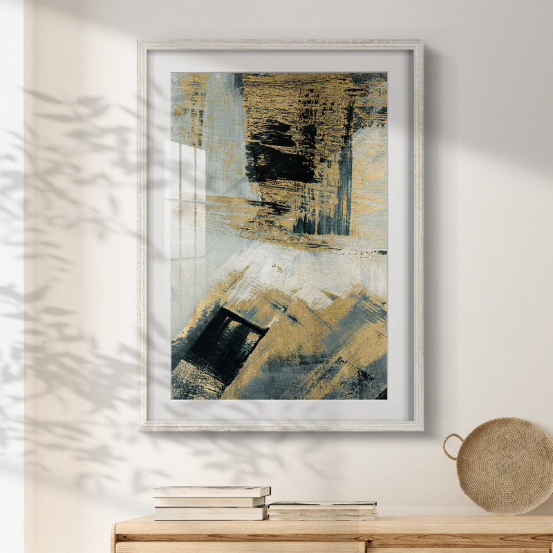 Southern Flow -Framed Print, 25.5" H x 17.5" W, White
