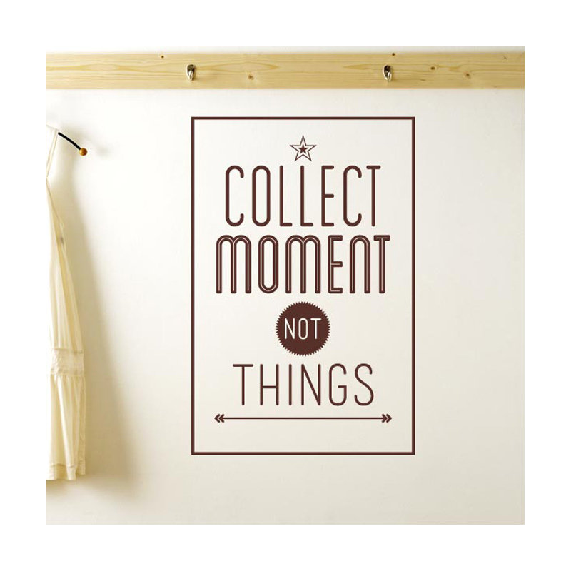 Wall Decal, Brown, Medium
