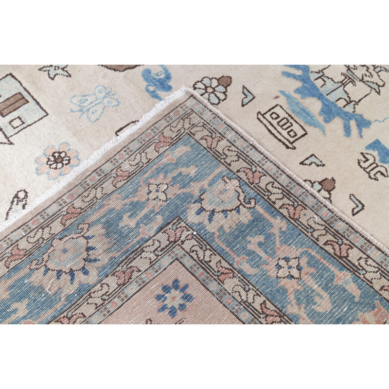 One-of-a-Kind 6'4" X 9'9" Wool Area Rug in