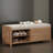 43" Distressed Shutter Storage Bench, Entryway Storage with Storage-1992143306