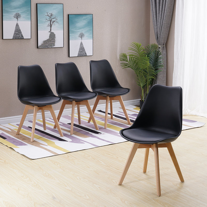 4 - Person Dining Set, Black